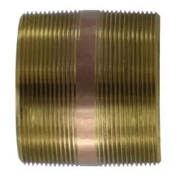 40220 - 4 In Mpt X 4 In Mpt Red Brass Nipple, 2-7/8 In Length 1