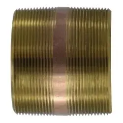 40226 - 4 In Mpt Seamless Pipe Nipple, Lead-Free Red Brass, 5-1/2 In Length 1