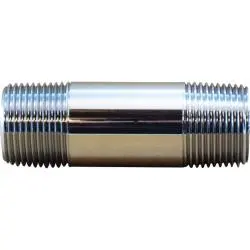 41106 - 1 In Mpt X 1 In Mpt Lead-Free Brass Pipe Nipple, 4-1/2 In Length 1