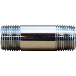 41108 - Lead-Free Brass Pipe Nipple 1 In Mpt X 1 In Mpt, 5-1/2 In Length 1