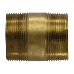 42170 - Brass Reducing Nipple, 2 In X 2 In Connections, 8 In Length 1