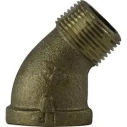 44205Lf - Lead-Free Bronze 45-Degree Street Elbow Fitting - 1 In Fpt X 1 In Mpt 1