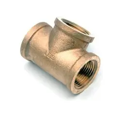 44303Lfusa - Lead-Free Bronze Reducing Tee, 1-1/4 In Female Npt X 1-1/4 In Female Npt X 3/4 In Female Npt 1