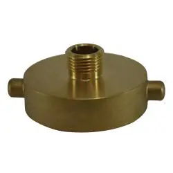 444001 - 2-1/2 In Nst To 3/4 In Npt Brass Fire Hose Hydrant Adapter 1