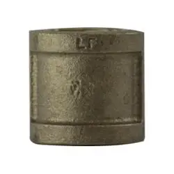 44416Lf - 1-1/4 In Fpt X 1-1/4 In Fpt Lead-Free Bronze Coupling 1.86 In Length 1