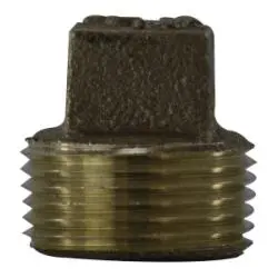 44676Lf - 1-1/4 In Mpt Solid Lead-Free Bronze Square Head Plug 1