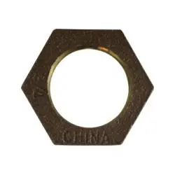 44706Lf - 1-1/4 In Fpt Lead-Free Bronze Hex Locknut, 1.86 In Hex Size 1