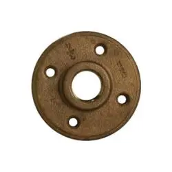 44782Lf - 1 In Fpt Lead-Free Brass Floor Flange, 125 Psi Max Pressure 1