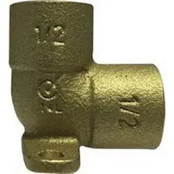 44844Lf - 1/2 In X 1/2 In Lead-Free Brass 90° Drop Ear Elbow 1