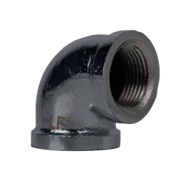 45102Lfcp - 90-Degree Elbow Fitting, 3/8 In Fpt X 3/8 In Fpt, Lead-Free Bronze, Chrome Plated 1