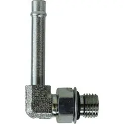 4601Nwo5 - 90-Degree 5/16-In Beaded Elbow Fitting With Male O-Ring Boss, Steel 1