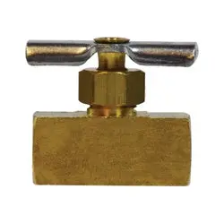 46055 - 1/8 X 1/8-In Brass Needle Valve Fip X Fip, 150 Psi, -45 To 250°F 1