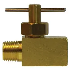 46060 - 1/8 X 1/8-In Male To Female Iron Pipe Needle Valve, 150 Psi, -45 To 250°F 1