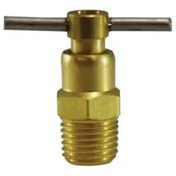 46080 - 1/8 In Male Iron Pipe Brass Drain Cock For Low-Pressure Applications 1