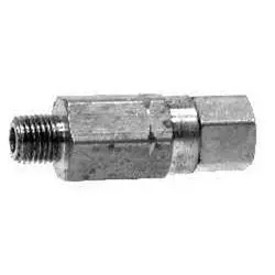 46539 - 3/8 In Mip X Fip High Pressure Brass Check Valve, 3000 Psi, 4 Gpm Flow 1