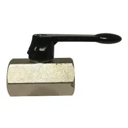 46934L - 1/8-In Fpt X Fpt Forged Brass Mini Ball Valve With Chrome Finish 1