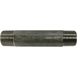 48042 - 3/8 In X 3/8 In, 2 In 304 Stainless Steel Welded Pipe Nipple Fitting 1