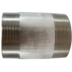 48232 - 4 In Mpt X 4 In Mpt 11 In Sch 40 Stainless Steel Welded Pipe Nipple 1