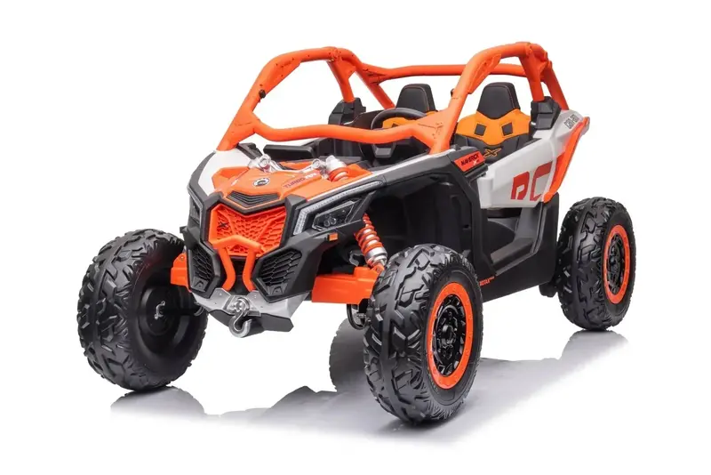 48V 4Wd Licensed Can Am Maverick Kids Ride On Car In - Orange 1