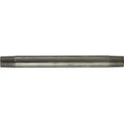 49001 - 316 Stainless Steel Welded Pipe Nipple 1/8 In Mpt X 1/8 In Mpt, 3/4 In Long 1