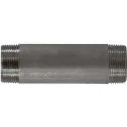 49140 - 1-1/2 In X 1-1/2 In Schedule 40 316 Stainless Steel Welded Pipe Nipple, 1-3/4 In Long 1