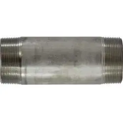 49162 - 2 In Mpt X 2 In Mpt 3 In 316 Stainless Steel Welded Pipe Nipple 1