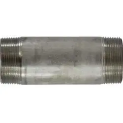 49167 - 2 In Mpt X 2 In Mpt Stainless Steel Welded Pipe Nipple, 5-1/2 In Long 1