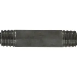 51044 - 3 In Length Seamless Pipe Nipple, 3/8 In Mpt, 304 Stainless Steel 1