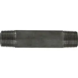 51050 - 3/8 In X 3/8 In, 6 In L 304 Stainless Steel Seamless Pipe Nipple 1