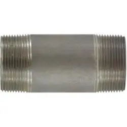 51143 - 1-1/2 In Mpt X 1-1/2 In Mpt Stainless Steel Seamless Pipe Nipple, 3 In Length 1