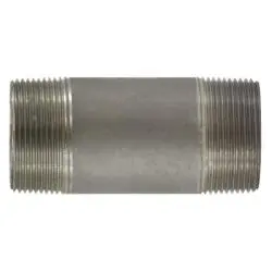 51149 - 1-1/2 In Mpt X 1-1/2 In Mpt 6 In Sch 80 Seamless Pipe Nipple In 304 Stainless Steel 1
