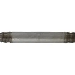 52022 - 1/4 In Mpt Seamless Pipe Nipple, 2 In L, 316 Stainless Steel 1