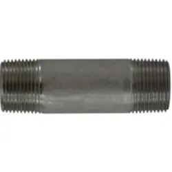 52104 - 1 In X 1 In Mpt Seamless Pipe Nipple, 3-1/2 In Length, 316 Stainless Steel 1