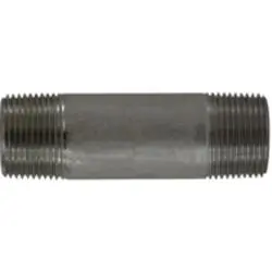 52105 - 1 In Mpt X 1 In Mpt Seamless Pipe Nipple, 4 In Length, 316 Stainless Steel 1