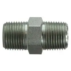 54042 - Steel Hex Nipple 1/8 In Mpt X 1/8 In Mpt, 5000 Psi, 375°F 1