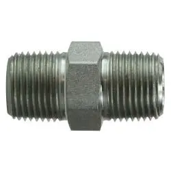 540432 - 2 In Mpt X 2 In Mpt Steel Hex Nipple Fitting, 1000 Psi, 375°F 1