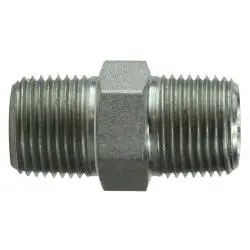54043224 - Steel Hex Nipple Fitting 2 In Mpt X 1-1/2 In Mpt, 1000 Psi, 375°F 1