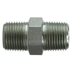 54044 - 1/4-In Mpt Steel Hex Nipple, 4000 Psi, 375˚F Maximum Operating Temperature 1