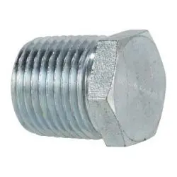 5406P12 - 3/4 In Mpt Stainless Steel Hex Head Plug, 2500 Psi, 375°F 1