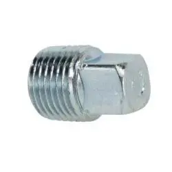 5406Shp24 - 1-1/2 In Mpt Steel Square Head Plug, 1000 Psi, 375°F Rating 1