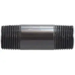 55067 - 1/2 In Mpt X 1/2 In Mpt Pvc Pipe Nipple, 4-1/2 In L, Schedule 80, 420 Psi 1