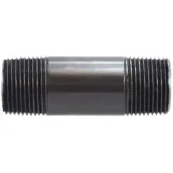 55143 - 1-1/2 In Mpt X 1-1/2 In Mpt Pvc Pipe Nipple, 3 In Length, Sch 80 Rating 1
