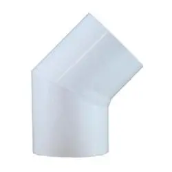 55730 - 45-Degree Pvc Elbow Fitting - 1-In Female Socket X 1-In Female Socket, Sch 40 1