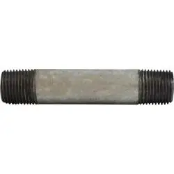 56041 - 3/8 In Mpt X 3/8 In Mpt Galvanized Steel Welded Pipe Nipple, 1-1/2 In Length 1