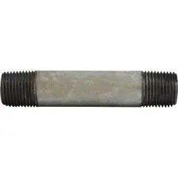 56061 - 1/2 In Mpt X 1/2 In Mpt Steel Welded Pipe Nipple, 1-1/2 In Length 1