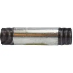56114 - 1 In X 1 In Steel Welded Pipe Nipple, 11 In Length, Male Threads 1
