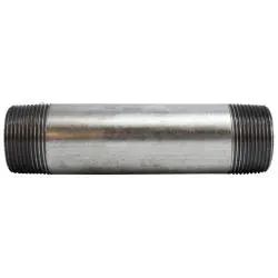 56128 - 1-1/4 In Mpt Galvanized Steel Welded Pipe Nipple, 5-1/2 In Long, 1300 Psi Rated 1