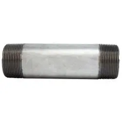 56148 - 1-1/2 In Mpt X 1-1/2 In Mpt Galvanized Steel Welded Pipe Nipple, 5-1/2 In Long 1