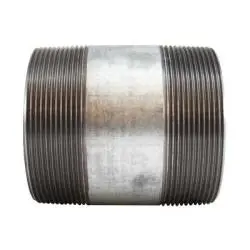 56224 - 4 In X 4 In Galvanized Steel Welded Pipe Nipple, 4-1/2 In Length 1