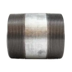 56227 - 4 In Mpt X 4 In Mpt Galvanized Steel Welded Pipe Nipple, 6 In Length 1